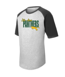 LM Panther T201 Grey Black Tee Green Yellow