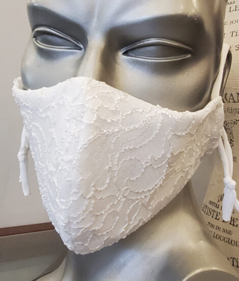 Lace Brides Adjustable Face Mask with Nose Wire
