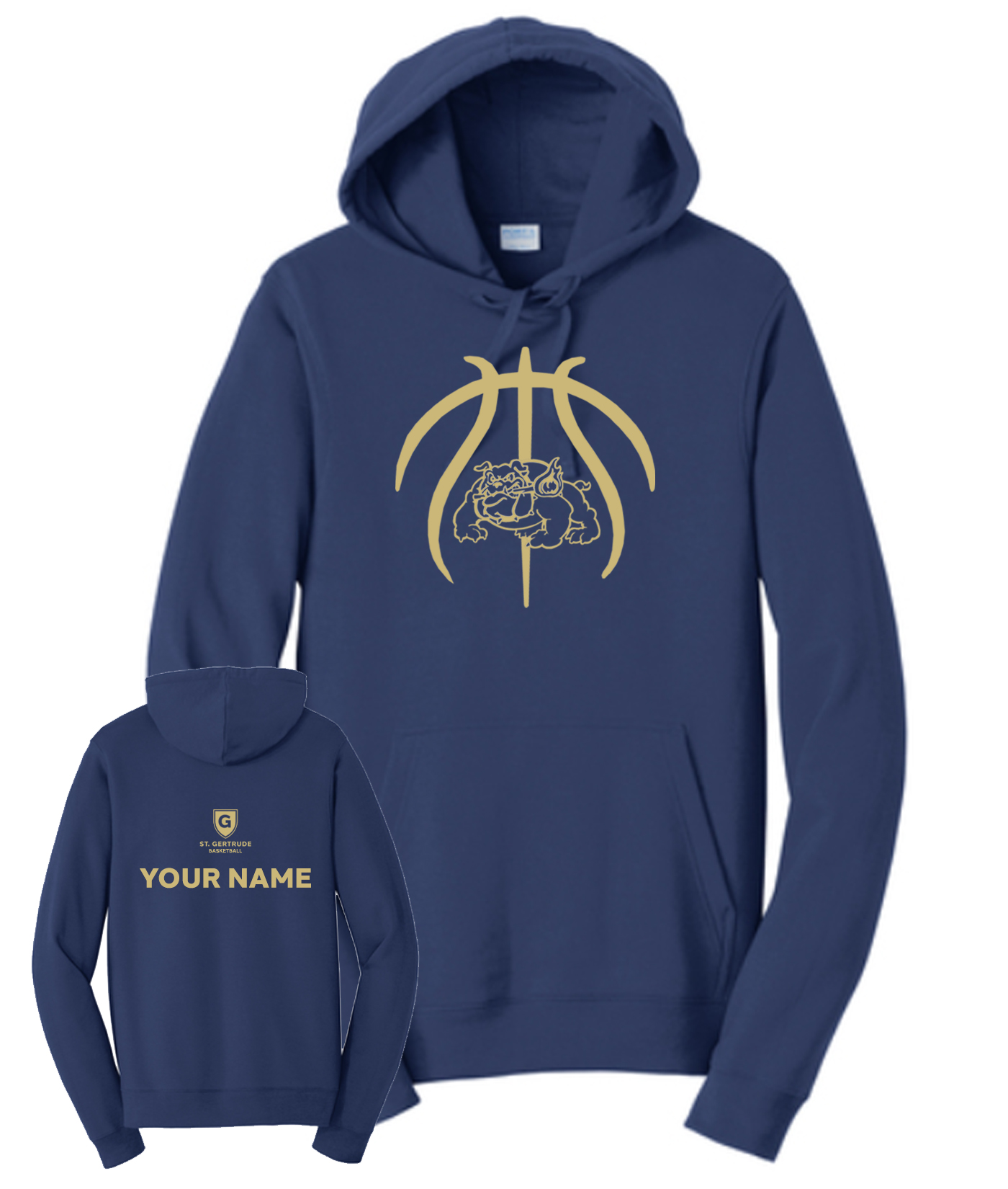 2021 Basketball Warm Up Cotton Hoodie (Mens/Ladies/Youth)