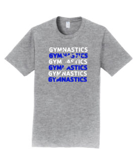 Gymnastics Multiple Cotton Short Sleeve Cotton T-Shirt (Adult/Ladies/Youth)